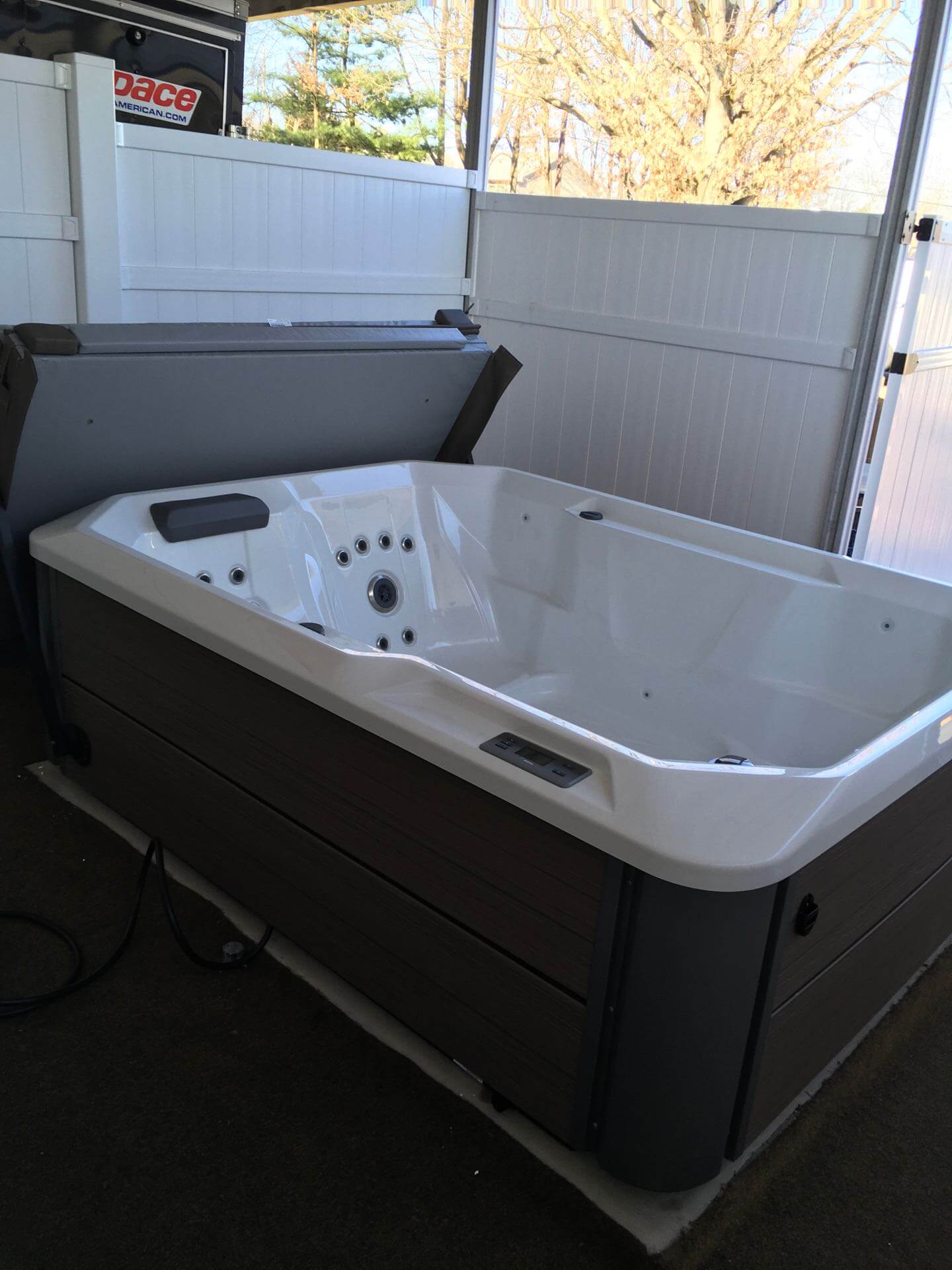 Hot Tub Delivery & Installation Gallery - Artesian Pools & Spas