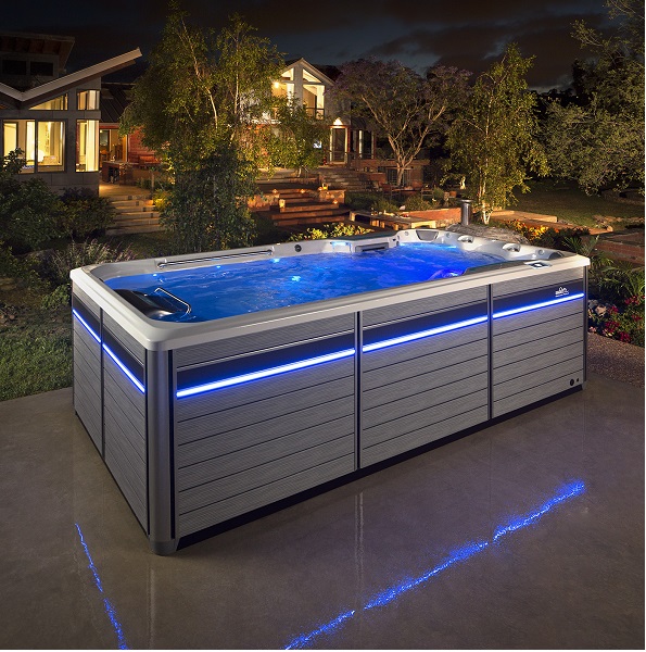 endless pool with hot tub price