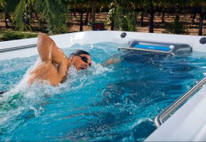 Swimming in an Endless Pools Fitness System